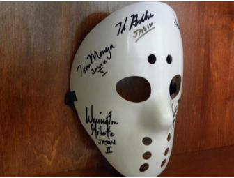 Autographed Jason Mask (pure Halloween Terror)