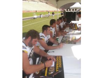 Autographed 2008 Missouri Team Autographed football
