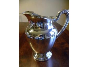Silverplate Water and Tea Pitcher's