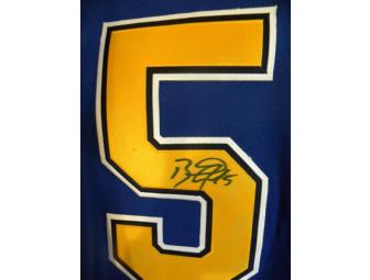Autographed St.Louis Blues Jersey signed by Barrett Jackman