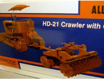 Model: Allis-Chalmers HD-21 Crawler with Offset Disk Harrow