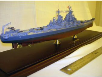 USS Missouri Battleship, Danbury Mint, 2002.