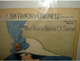 Vintage San Francisco Chronicle Newspapers
