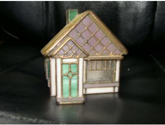 Miniature Stained-glass House