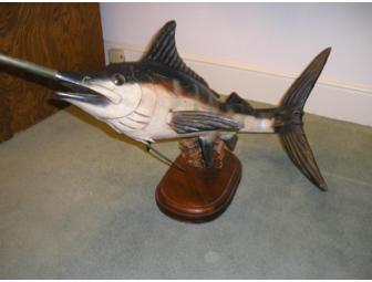 Marlin Fish on Stand