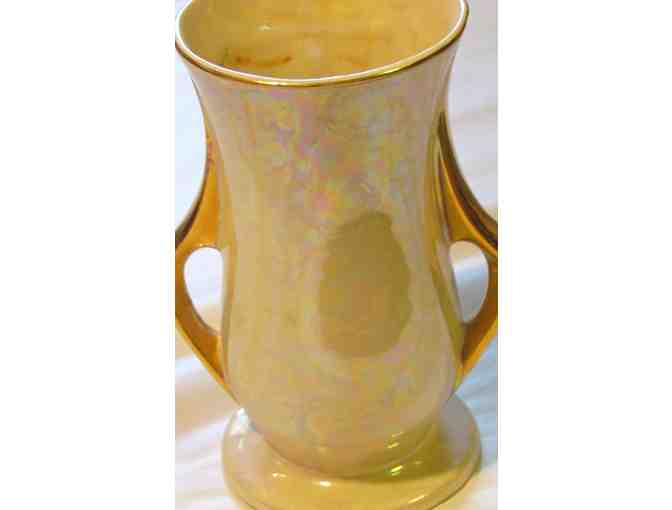 Vintage Opalescent Urn Vase
