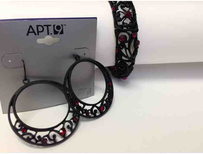 Apt. 9 Earrings and Bracelet