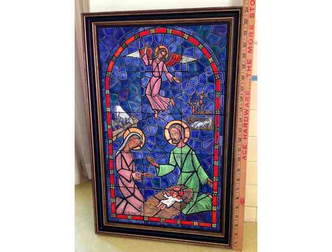 Geza St. Galy Tile Mosaic of the Holy Family