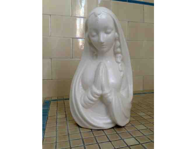 Virgin Mary Planters, set of two
