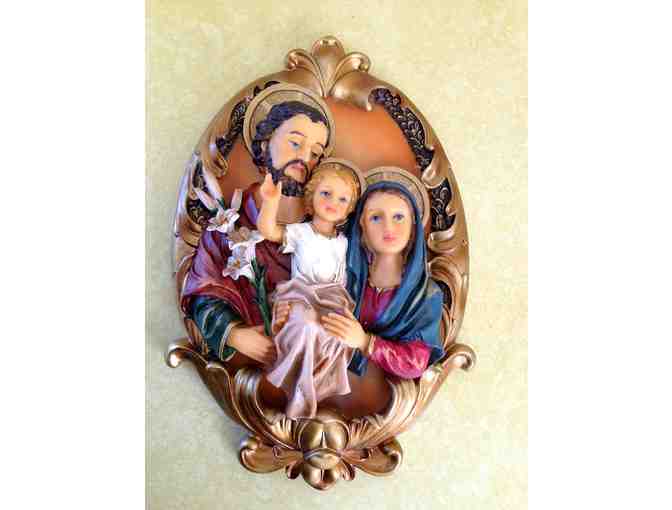 Wall Plaque of the Holy Family