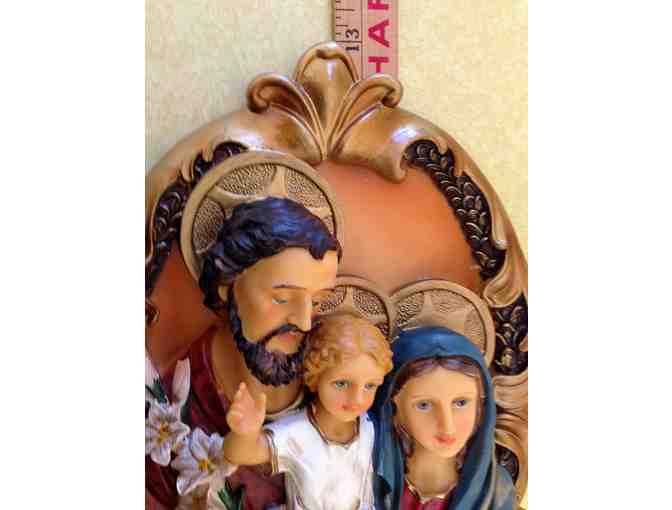 Wall Plaque of the Holy Family