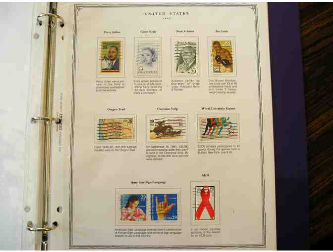 1993 American Music Series Stamps