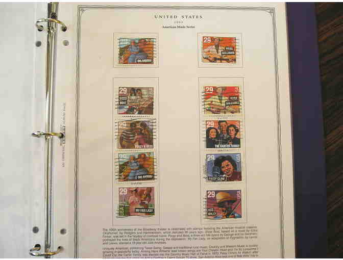 1993 American Music Series Stamps