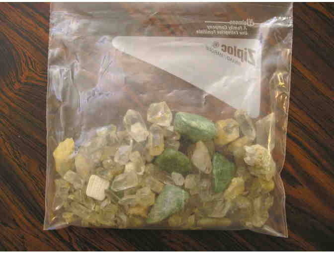Package of Crystal and Raw Stones