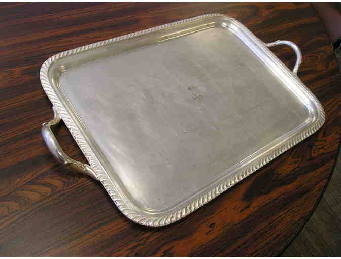 Reed & Barton Silver Soldered WWII US Navy Officer's Mess Tray