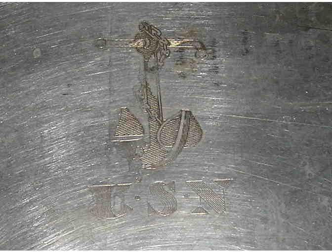 Reed & Barton Silver Soldered WWII US Navy Officer's Mess Tray