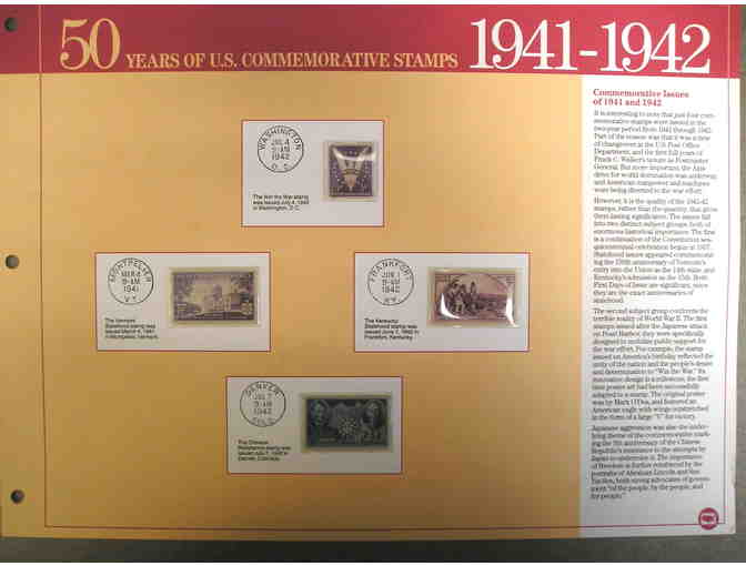 50 Years of U.S. Commemorative Stamps
