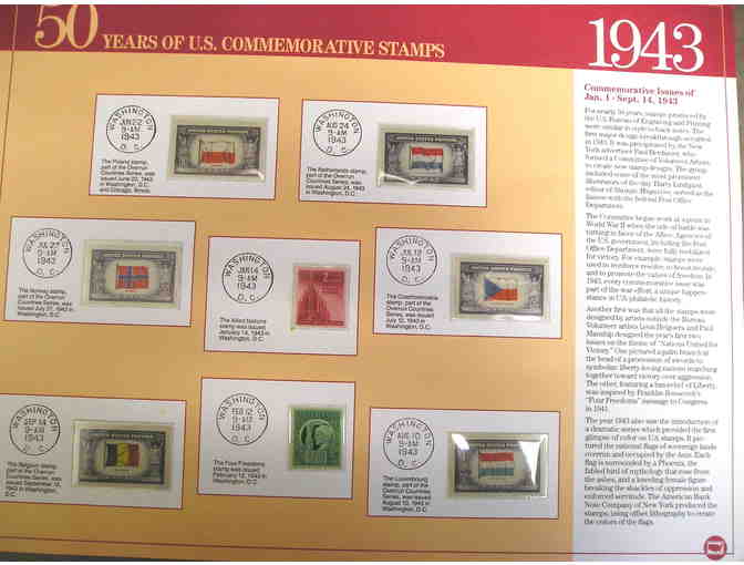 50 Years of U.S. Commemorative Stamps