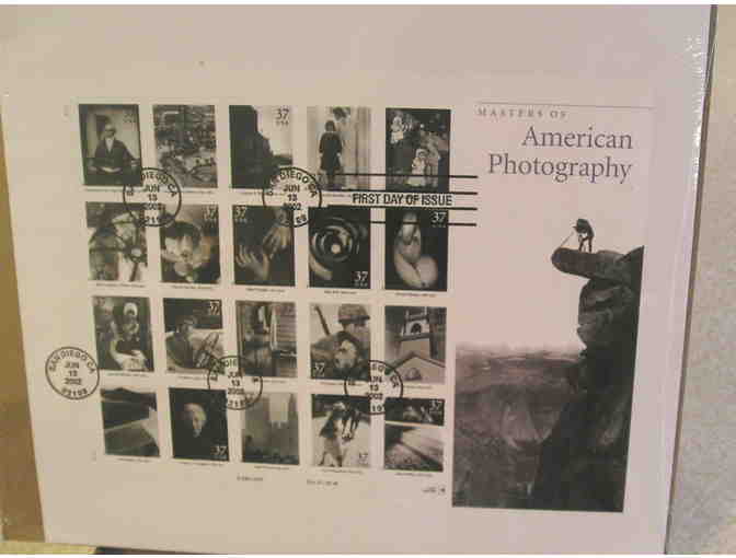 First Day of Issue 'Masters of American Photography' Stamps