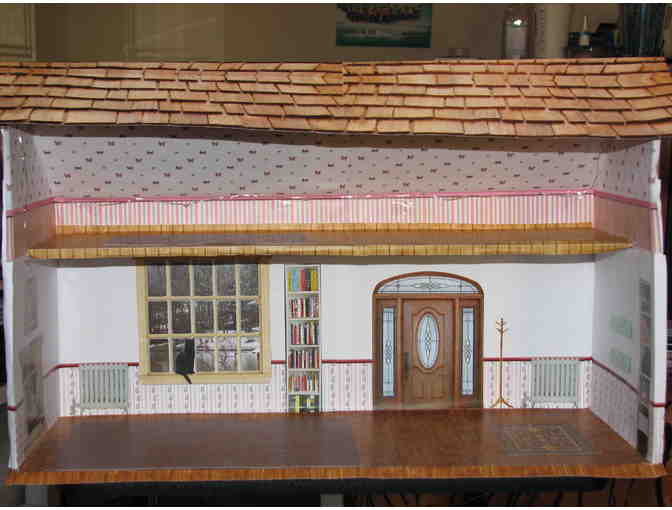 Miniature Christmas Room, Hand made by Sister Carol Crater