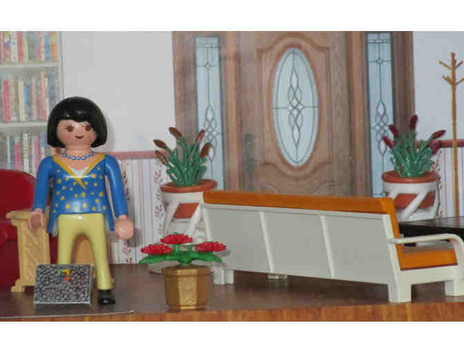 Miniature Christmas Room, Hand made by Sister Carol Crater