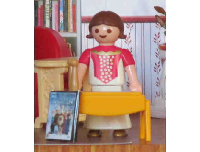 Miniature Christmas Room, Hand made by Sister Carol Crater