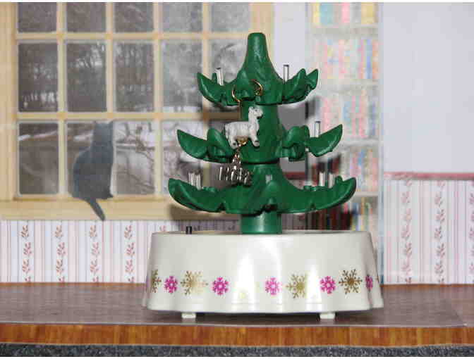 Miniature Christmas Room, Hand made by Sister Carol Crater