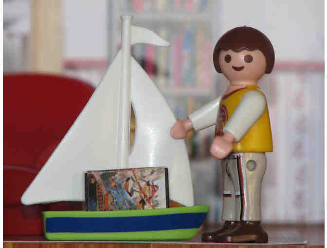 Miniature Christmas Room, Hand made by Sister Carol Crater