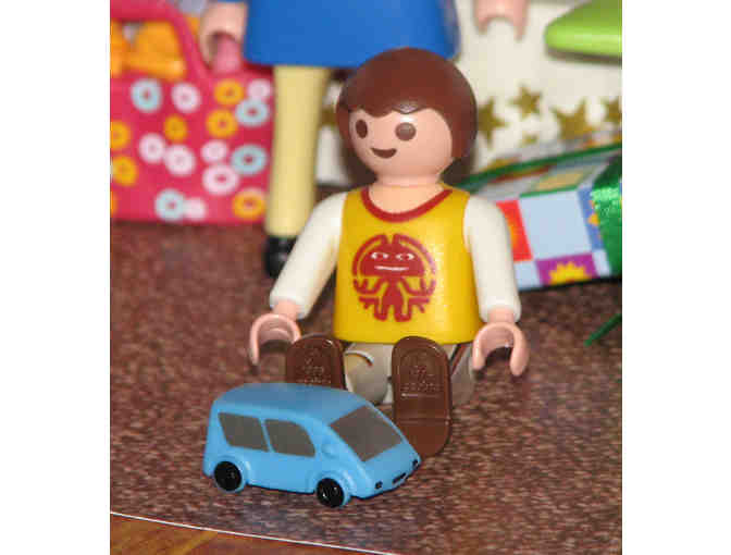 Miniature Christmas Room, Hand made by Sister Carol Crater