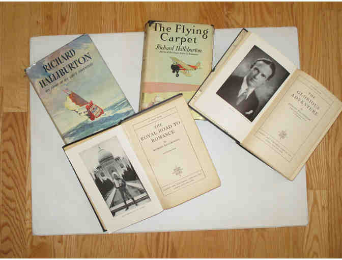Adventurer Richard Halliburton's Collection of Eight Books