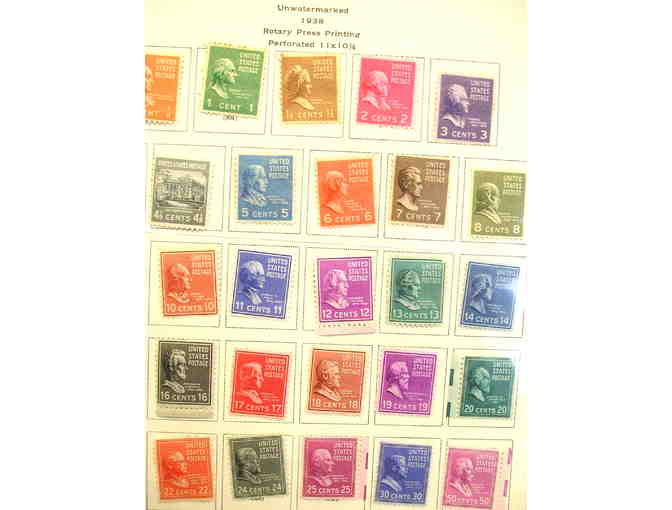 Stamp Collection Package Five with Murray Baseball Card