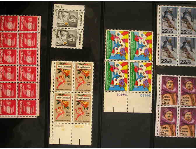 Stamp Collection Package Five with Murray Baseball Card