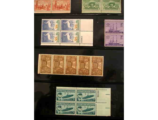 Stamp Collection Package Five with Murray Baseball Card