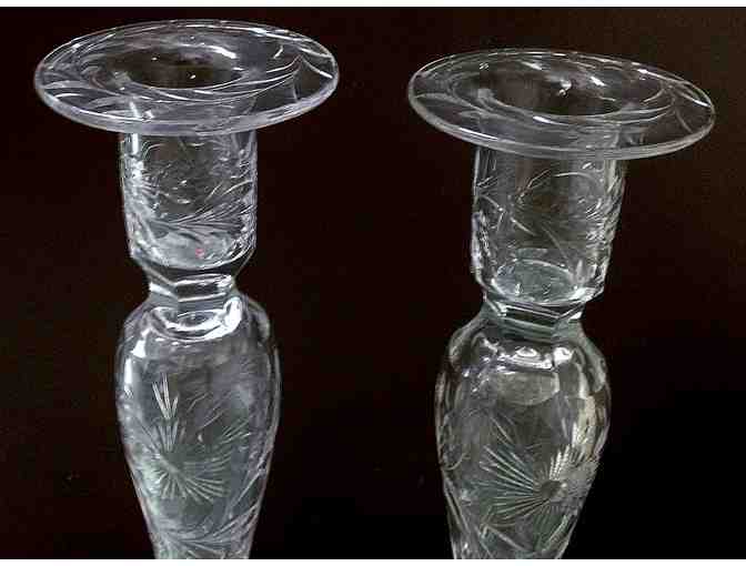 Vintage Candlestick Holders, Set of three