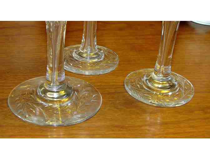 Vintage Candlestick Holders, Set of three