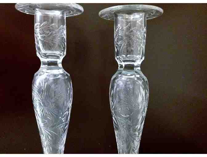 Vintage Candlestick Holders, Set of three