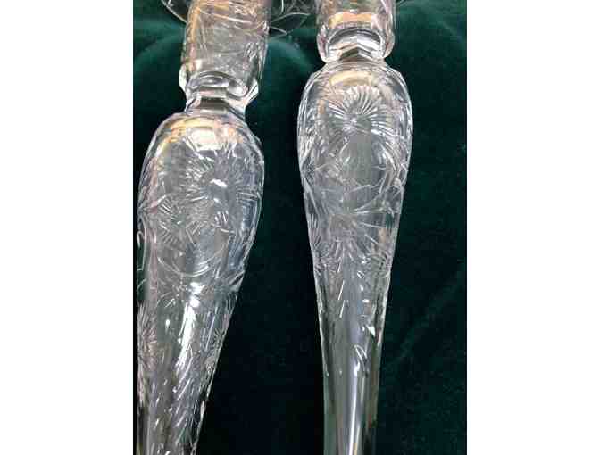 Vintage Candlestick Holders, Set of three