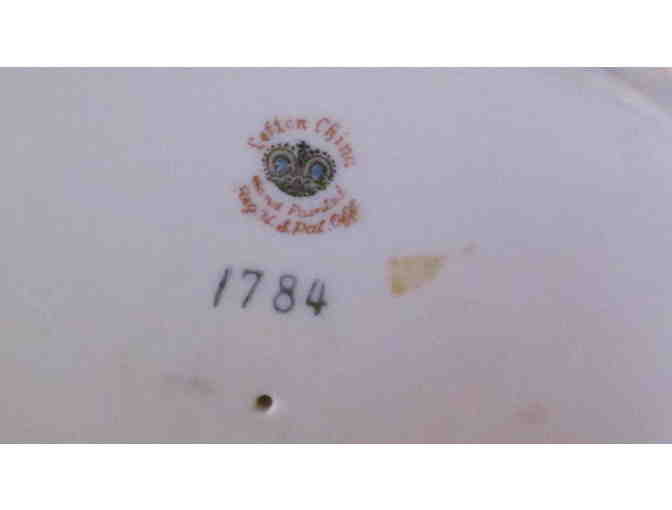 Vintage Lefton China Bowls, with Raised Sculpted Flowers, set of two