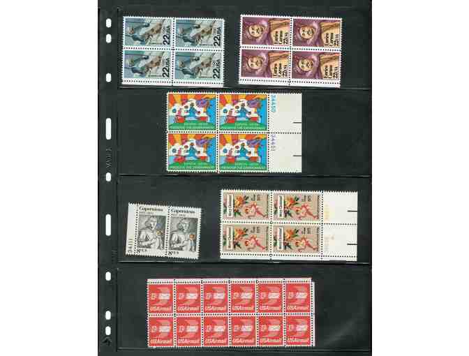 Stamp Collection Package Five with Murray Baseball Card