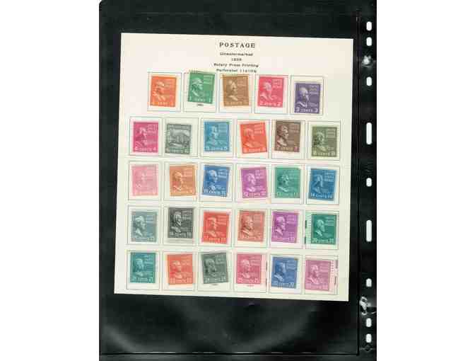 Stamp Collection Package Five with Murray Baseball Card