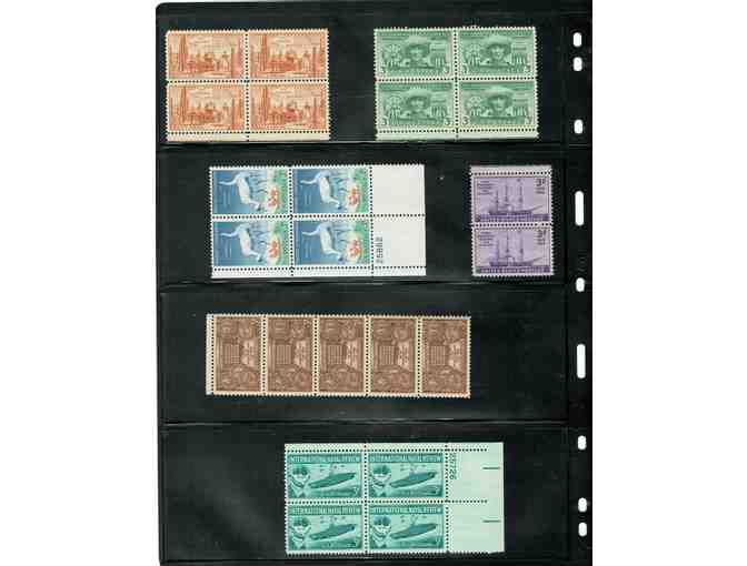 Stamp Collection Package Five with Murray Baseball Card