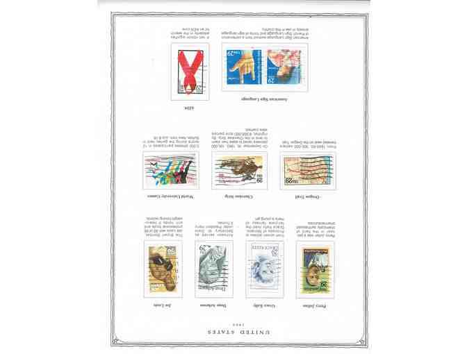 1993 American Music Series Stamps