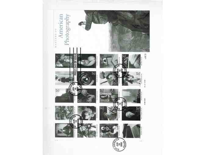 First Day of Issue 'Masters of American Photography' Stamps