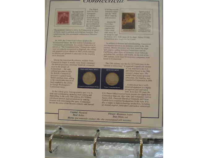 Statehood Quarters (with Stamps) Collection, Volume I and II