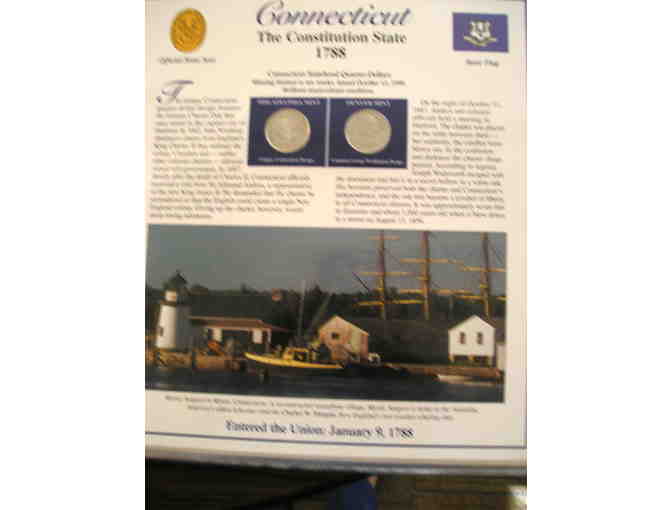 Statehood Quarters (with Stamps) Collection, Volume I and II