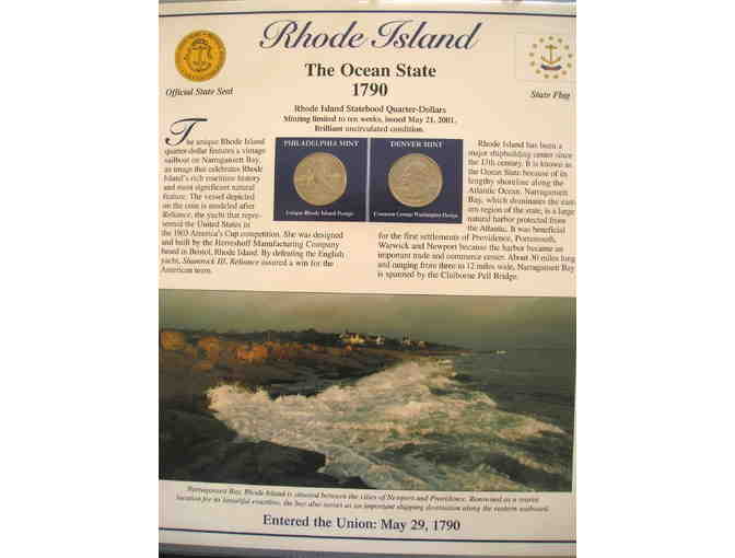 Statehood Quarters (with Stamps) Collection, Volume I and II