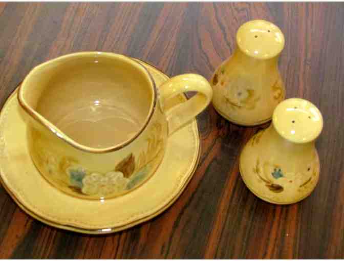 Vintage Franciscan Ware, Gravy Boat and Shakers