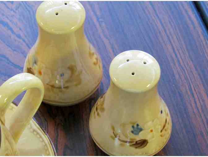 Vintage Franciscan Ware, Gravy Boat and Shakers