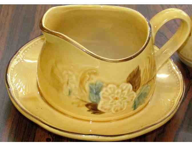 Vintage Franciscan Ware, Gravy Boat and Shakers