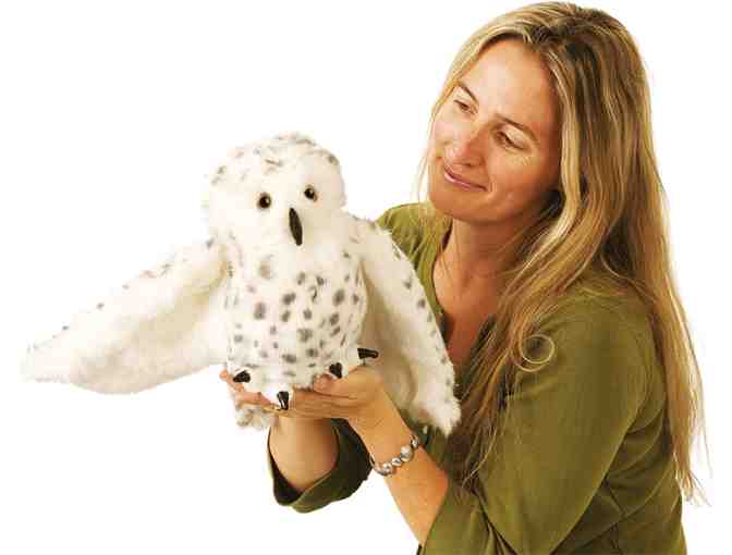 Snowy Owl Hand Puppets by Folkmanis